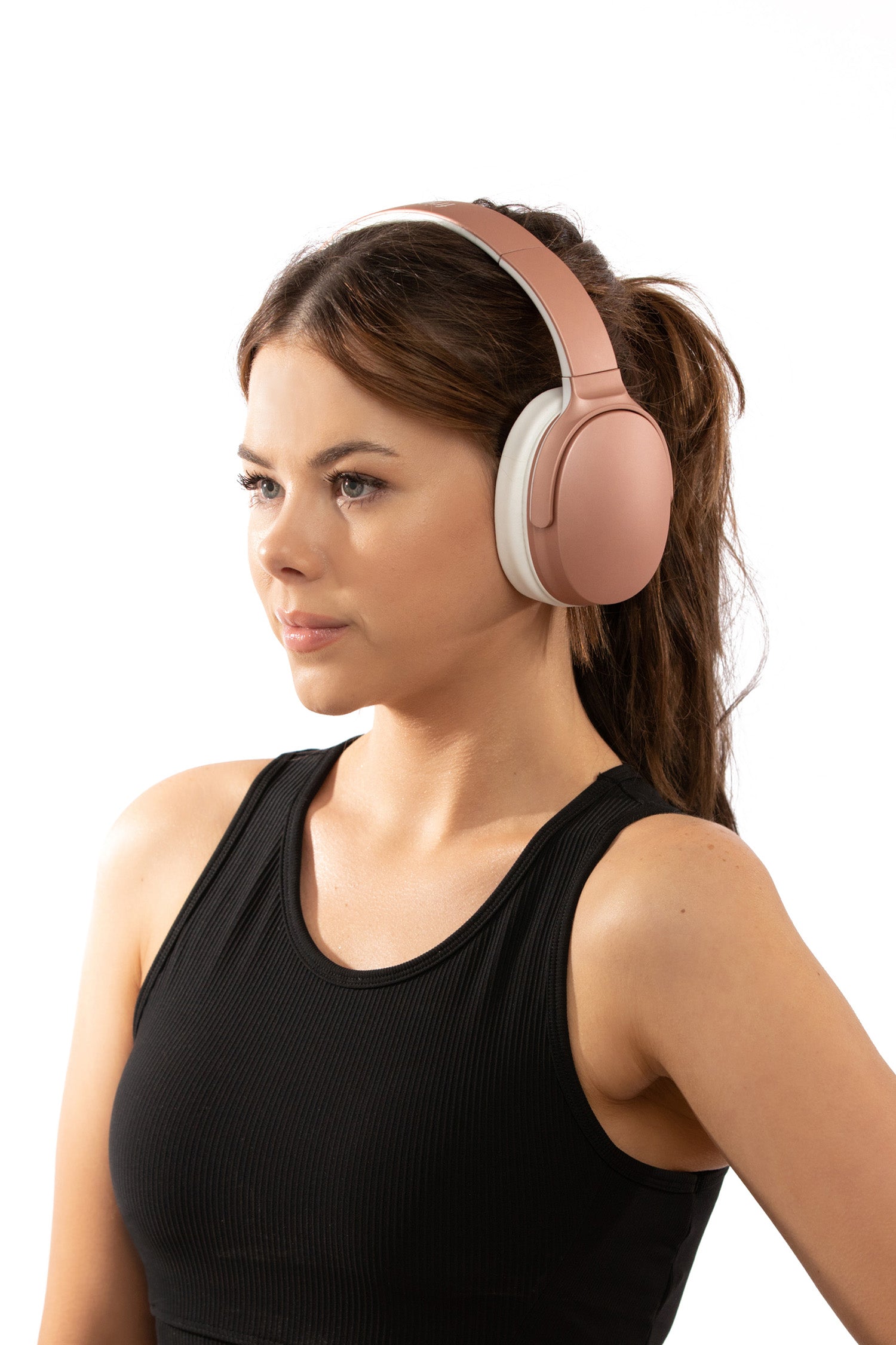 AIR Aura Rose Gold (Over Ear Wireless Headphones) - Image 8