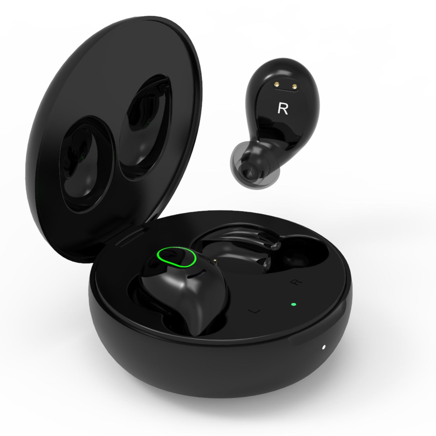 AIR ZEN 2.0 Matte Black Earbuds (In Ear Wireless Headphones) - Image 4