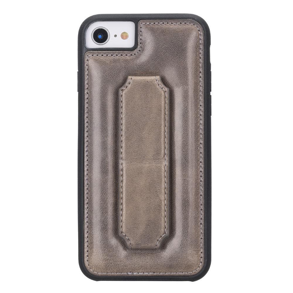 iPhone 7 series Leather back cover case with hand strap - Image 4
